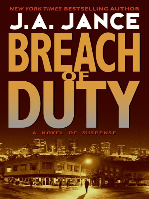 Title details for Breach of Duty by J.A. Jance - Available